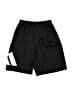 Adidas 100% Polyester Color Block Black Athletic Shorts Size 7 - photo 2