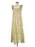 Moon River 100% Polyester Yellow Casual Dress Size M - photo 1