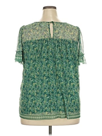 Max Studio Short Sleeve Blouse (view 2)