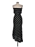 Snap Stripes Black Casual Dress Size M - photo 2