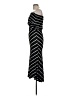 Snap Stripes Black Casual Dress Size M - photo 5