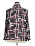 NY Collection Color Block Gray Long Sleeve Blouse Size 2X - photo 2