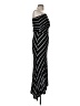Snap Stripes Black Casual Dress Size M - photo 4