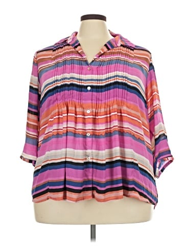 Investments 3/4 Sleeve Blouse (view 1)