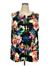 Serengeti Black Sleeveless Blouse Size 2X - photo 1