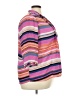 Investments 100% Polyester Stripes Pink 3/4 Sleeve Blouse Size 2X - photo 4