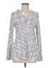 Bobeau Silver Pullover Sweater Size M - photo 1