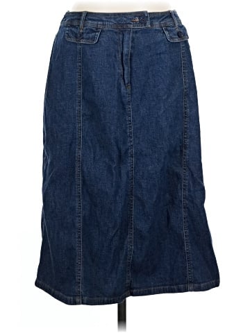 Denim & Co Denim Skirt (view 1)
