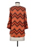 Glam Orange 3/4 Sleeve Top Size S - photo 2