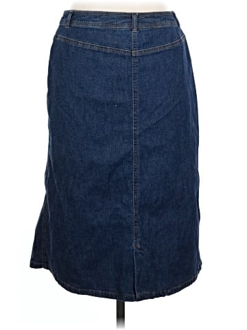 Denim & Co Denim Skirt (view 2)