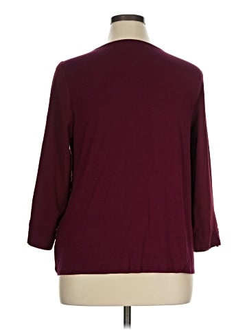 Dana Buchman 3/4 Sleeve Blouse (view 2)