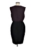 Ann Taylor LOFT 100% Polyester Color Block Black Cocktail Dress Size 8 (petite) - photo 2