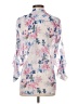 Kut from the Kloth Floral White 3/4 Sleeve Blouse Size S - photo 2