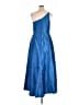Alfred Sung 100% Polyester Blue Cocktail Dress Size 16R - photo 2