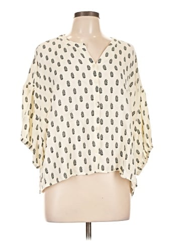 Treasure & Bond 3/4 Sleeve Blouse (view 1)