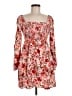Old Navy 100% Rayon Floral Red Cocktail Dress Size M - photo 1