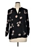 Daniel Rainn 100% Polyester Black 3/4 Sleeve Blouse Size XL - photo 1