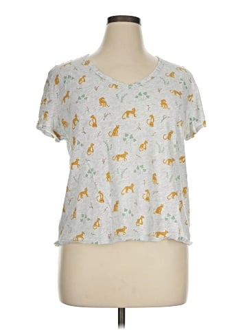 Ann Taylor LOFT Short Sleeve T-Shirt (view 1)