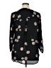 Daniel Rainn 100% Polyester Black 3/4 Sleeve Blouse Size XL - photo 2