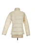 Time and Tru 100% Nylon Solid Ivory Snow Jacket Size 4 - photo 2