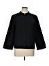 Eileen Fisher Solid Black Jacket Size L - photo 1