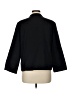 Eileen Fisher Solid Black Jacket Size L - photo 2