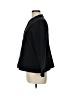 Eileen Fisher Solid Black Jacket Size L - photo 5