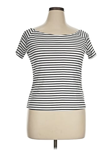 Allegra K Short Sleeve T-Shirt (view 1)