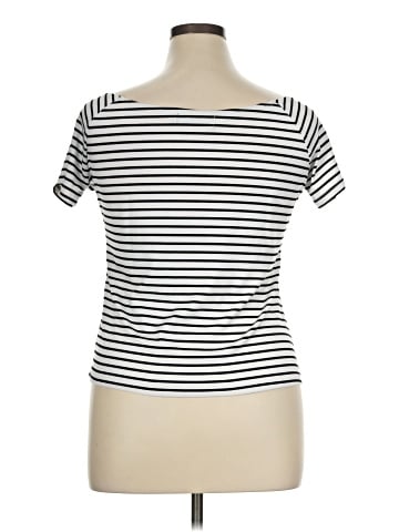 Allegra K Short Sleeve T-Shirt (view 2)