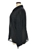 Emma James 100% Polyester Polka Dots Black Long Sleeve Blouse Size 20 - photo 5
