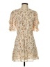 Reformation 100% Viscose Floral Tan Cocktail Dress Size 4 - photo 1