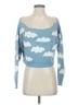 Nasty Gal Inc. 100% Acrylic Blue Pullover Sweater Size S - photo 1
