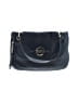 MICHAEL Michael Kors 100% Leather Solid Black Blue Leather Shoulder Bag One size - photo 1