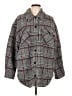Greylin Plaid Gray Coat Size L - photo 1