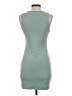Mi ami Solid Green Casual Dress Size S - photo 2