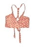 Carve Designs Print Orange Swimsuit Top Size S - photo 1