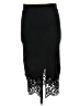 Express Black Formal Skirt Size M - photo 2