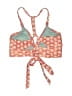 Carve Designs Print Orange Swimsuit Top Size S - photo 2