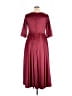 Assorted Brands 100% Polyester Burgundy Cocktail Dress Size 14 - photo 2