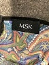 MSK Paisley Blue Casual Dress Size XL (estimated) - photo 7