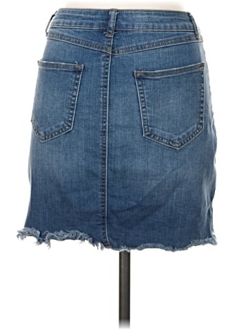 Rewash Denim Skirt (view 2)