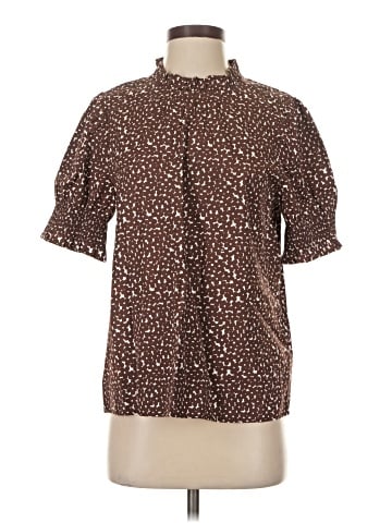J.Crew Short Sleeve Blouse (view 1)