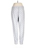LC Lauren Conrad Polka Dots Gray Casual Pants Size L - photo 2