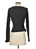 Unbranded Gray Long Sleeve T-Shirt Size S (petite) - photo 2