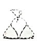 Xhilaration Polka Dots Black Swimsuit Top Size XL - photo 2