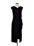 Nicole Miller Solid Black Cocktail Dress Size 12 - photo 1