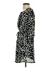 Renee C. 100% Polyester Animal Print Black Casual Dress Size S - photo 5