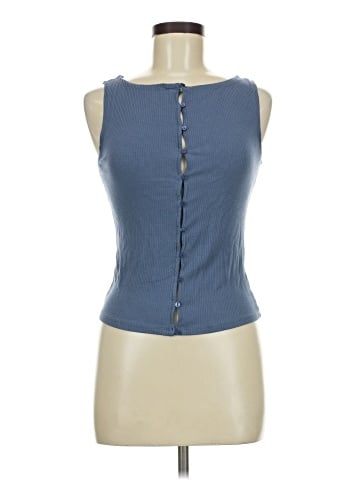 Pink Rose Sleeveless T-Shirt (view 1)