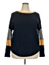 SO Color Block Blue Pullover Sweater Size XXL - photo 1