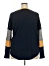 SO Color Block Blue Pullover Sweater Size XXL - photo 2
